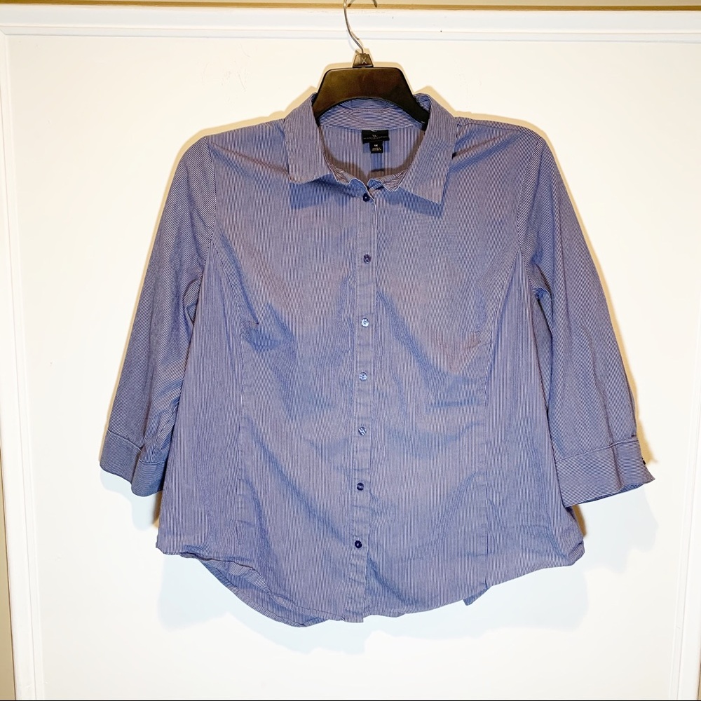 Worthington Women’s Plus Button Down Shirt - 1X
